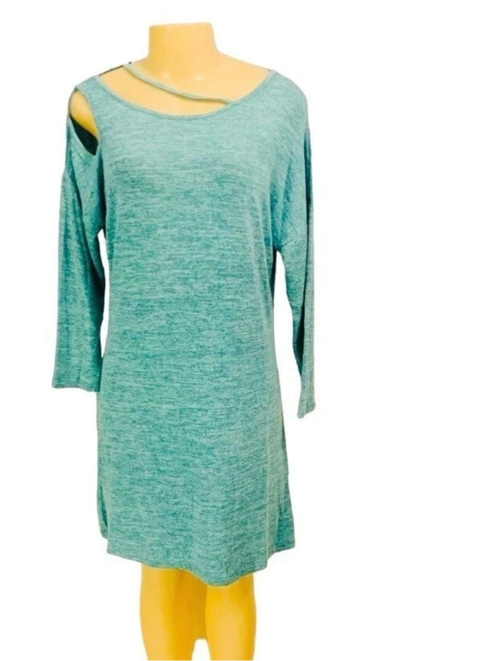 Emily Stacey Sz M Woman Sleeved Dress